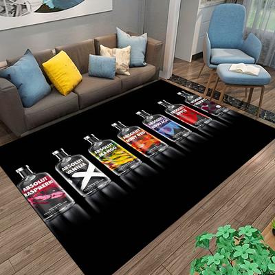 Absolut-Vodka Печатный ковер Гостиная Спальня Ковры для фотосессии Реквизит Фото Подарок на день рождения Ковры для спальни Alfombras