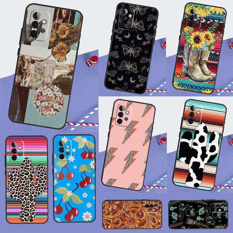 girly Forest Witch Cowgirl Rodeo For Samsung Galaxy A55 A35 A15 A22 A32 A52 A54 A34 A14 A53 A33 A56 A36 A26 A16 A05 A06 Case
