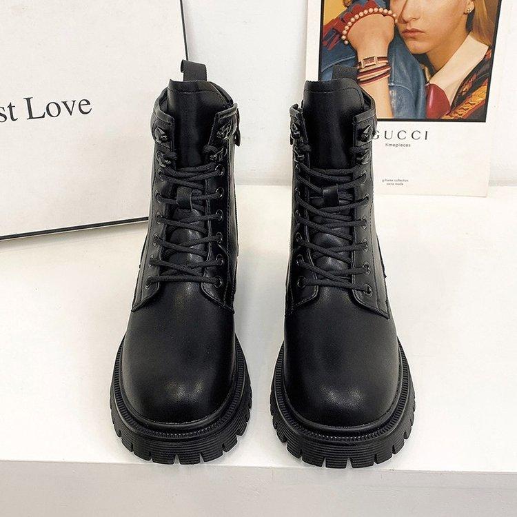 Зимние ботинки Женская обувь Ботинки Утепленные ботинки Утолщенные хлопковые ботинки Зимние зимние ботинки Ботинки на толстой подошве Зимняя обувь