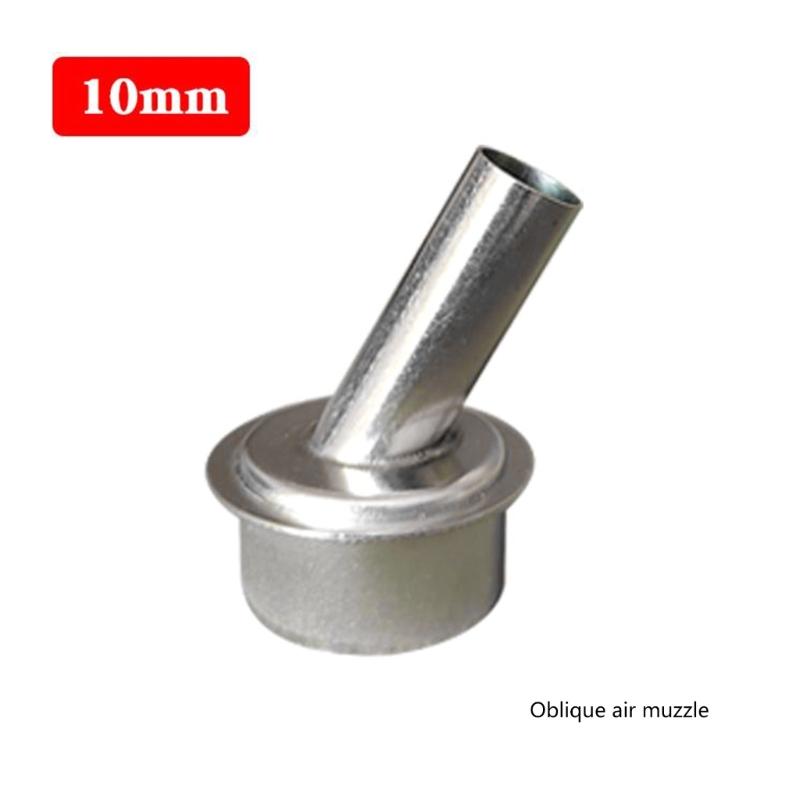6PCS/Lot 45 Degree Bent Curved Air Nozzle 3/4/5/7/8/10mm For Quick 861 Hot Air Gun Rework Station Nozzle Replacement