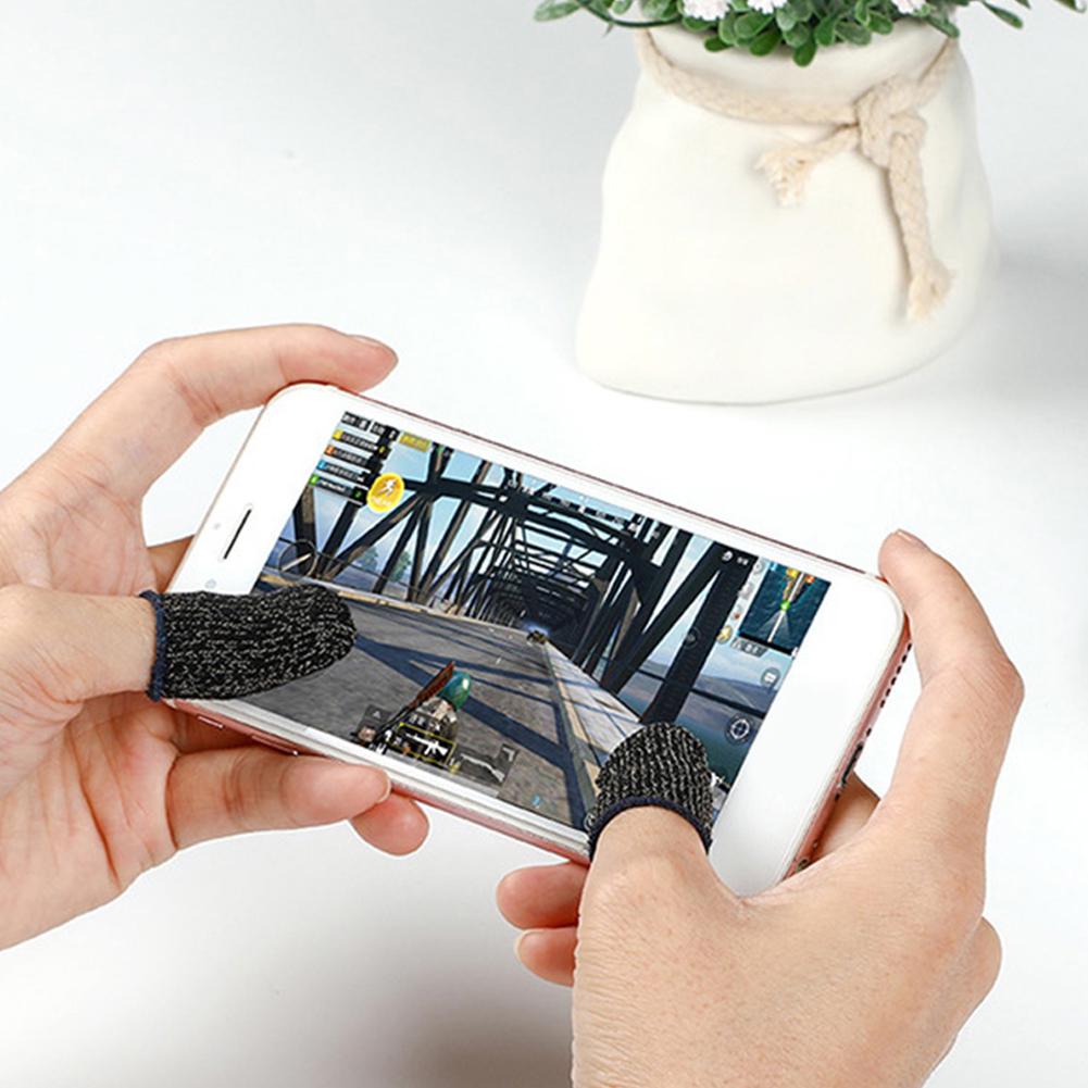 Напальчники для игры в видеоигры на сотовом телефоне или планшете, в комплекте 2 штуки