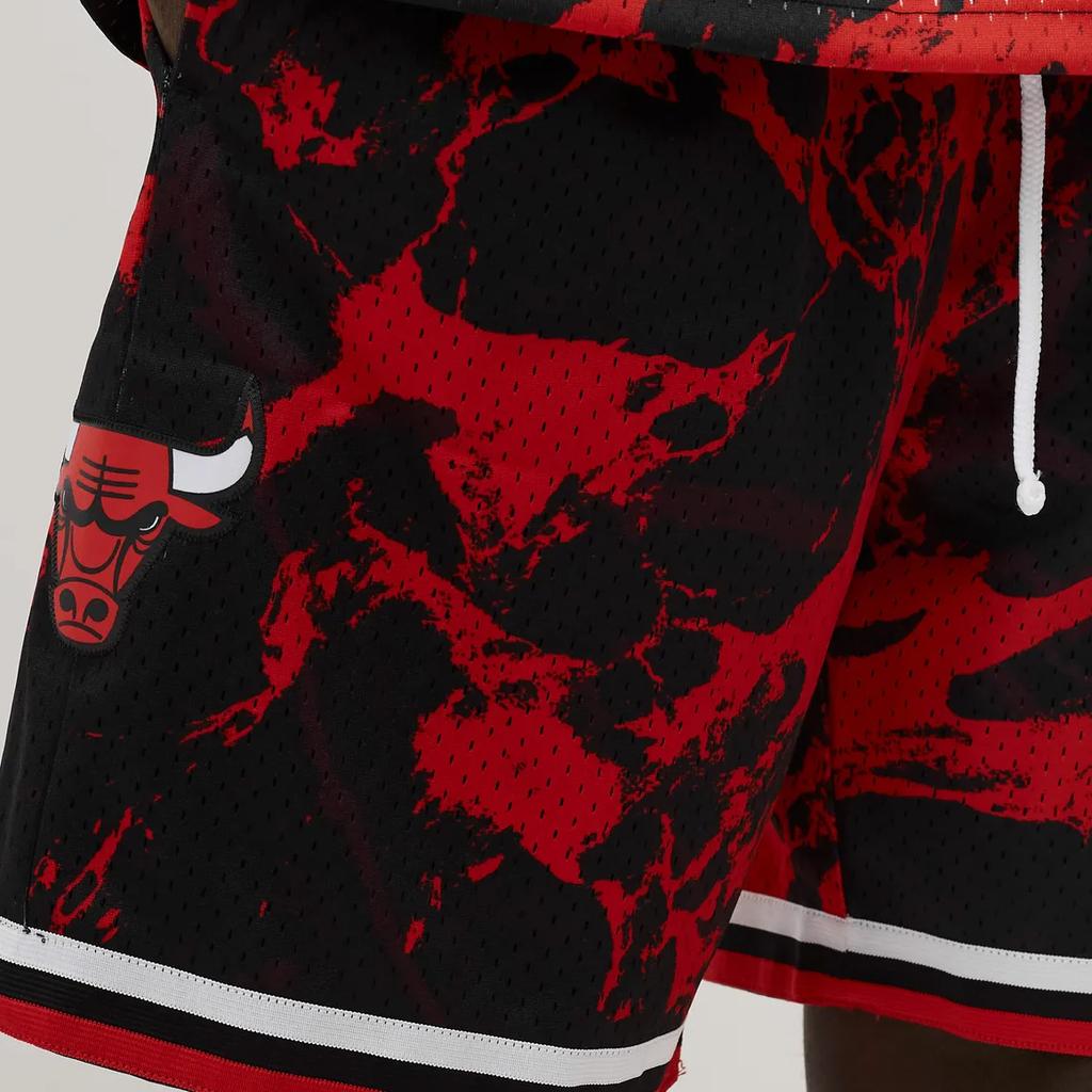 Mitchell & Ness Баскетбольные шорты Унисекс Черные PFSW1279-CBU97PPPBLCK