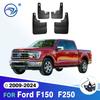 Mud Flaps For Ford F-150 F150 F250 2015-2024 2024 F 150 Splash Guards Fender MudFlaps Front Rear Mudguards Car Accesso