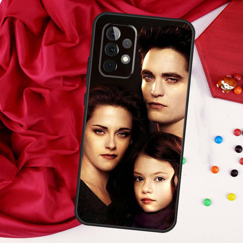 Чехол для Samsung Galaxy A52 A32 A22 A54 A14 A16 A26 A36 A56 A55 A35 A05 A06 A15 A53 A33 A13 с изображением Сумерек Беллы и Эдварда
