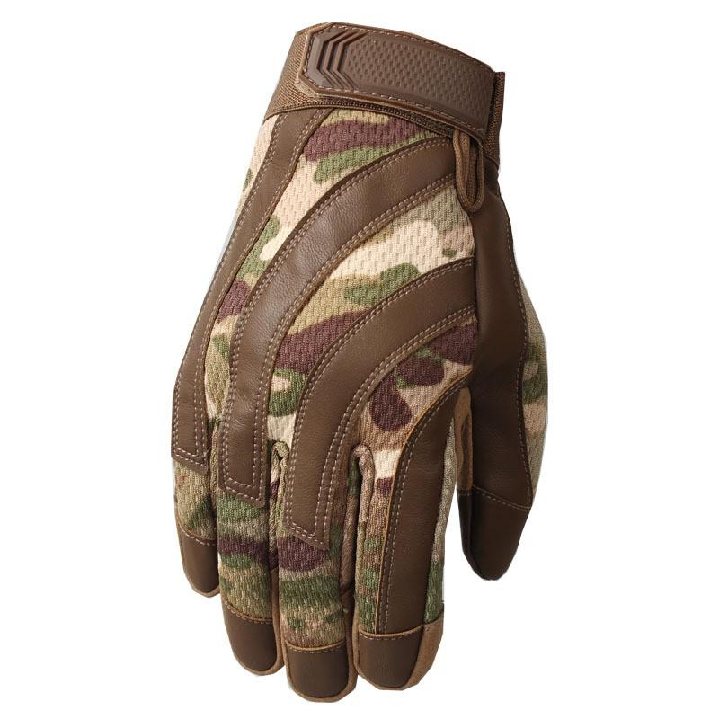 Tactical Cycling Gloves Men Women Outdoor Mountain Bike Riding Anti-Slip Touchscreen Lightweight Nylon