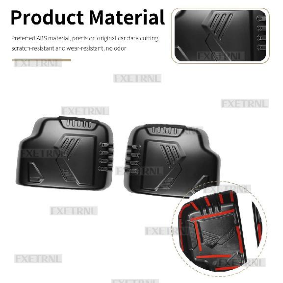 Для Suzuki Jimny JB64 JB74 2018 2019 2020 2021 2022 2023 2024 2025 Матовый черный Накладка на зеркало заднего вида автомобиля LHD RHD ABS 1 пара