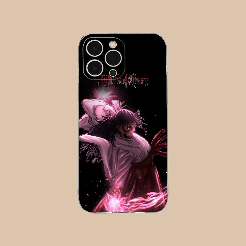 JJK Utahime Iori Прозрачный ТПУ чехол для мобильного телефона для iPhone 17 16 15 14 13 12 11 X XR XS Air Pro Max Plus Mini Цветной чехол