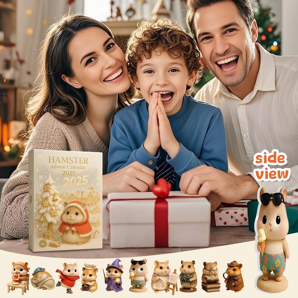 Календарь обратного отсчета включает 24 подарка, календарь обратного отсчета и подарок-сюрприз