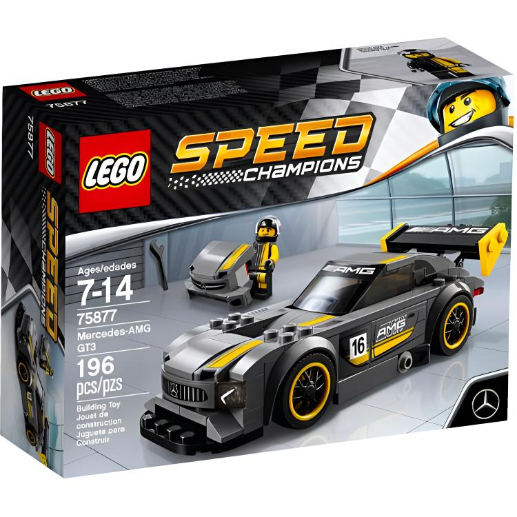 LEGO Speed Super Racing Collection Mercedes Benz AMG GT3 Building Blocks 196pcs 75877