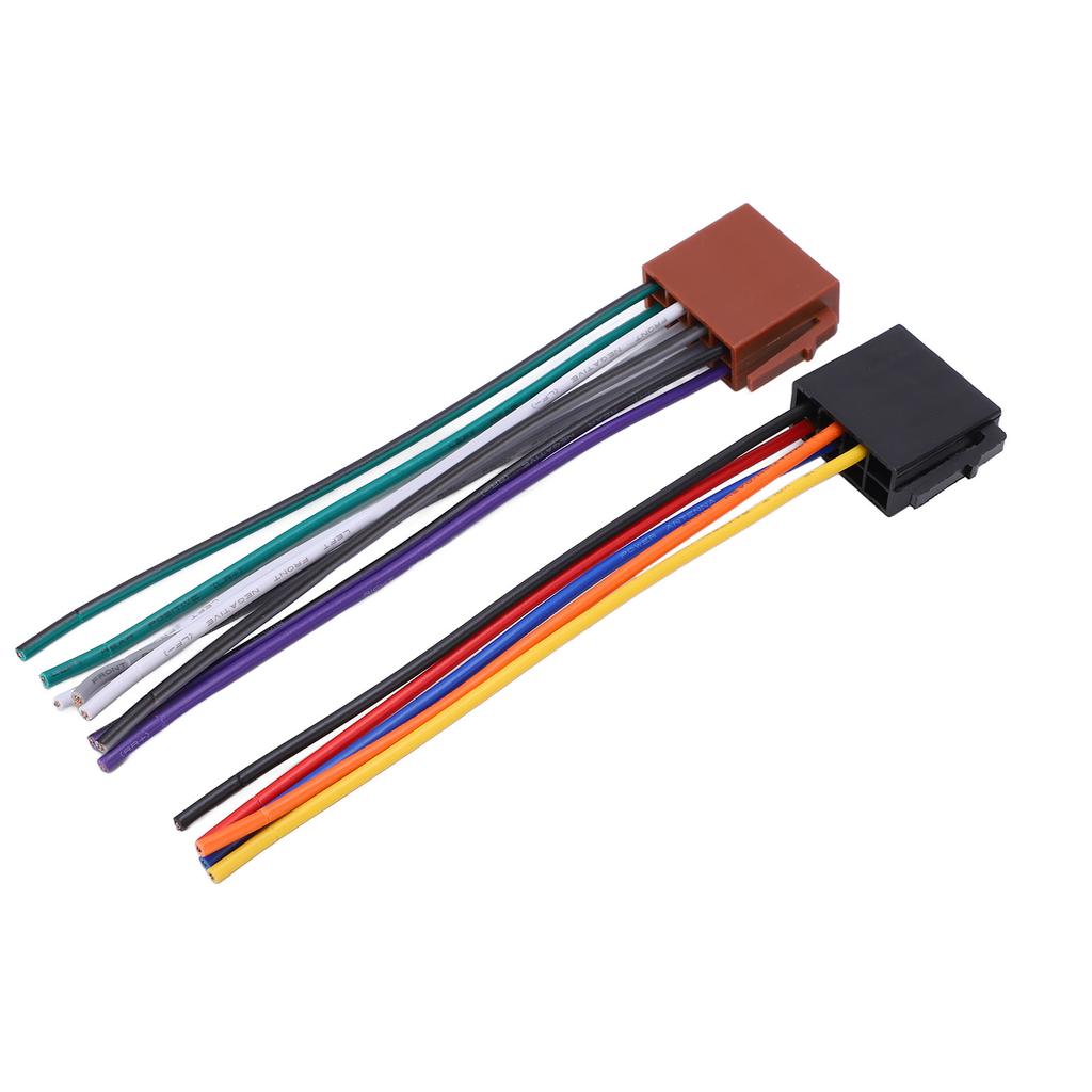 2 шт./компл. адаптер жгута проводов ISO ABS металлический автомобильный стерео адаптер разъем замена для C230 2000