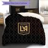 Los Angeles FC  Pattern Bedding Quilt Set  Home Decoration  Gift (1 * duvet cover + 2 * pillowcase  without core)