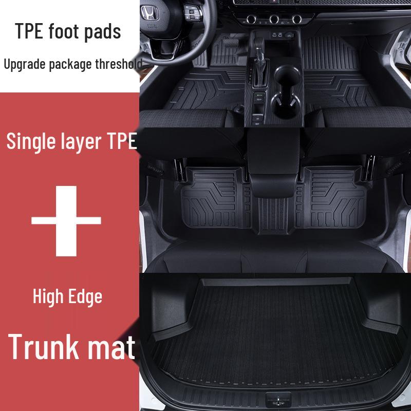 2022 Honda Integra Full Coverage TPE Floor Mats - Custom Fit & Decorative
