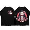 Demon Slayer Kimetsu No Yaiba Kamado Tanjiro Nezuko Agatsuma Zenitsu Anime T-shirt Harajuku Hip-hop Casual  Graphic T Shirts