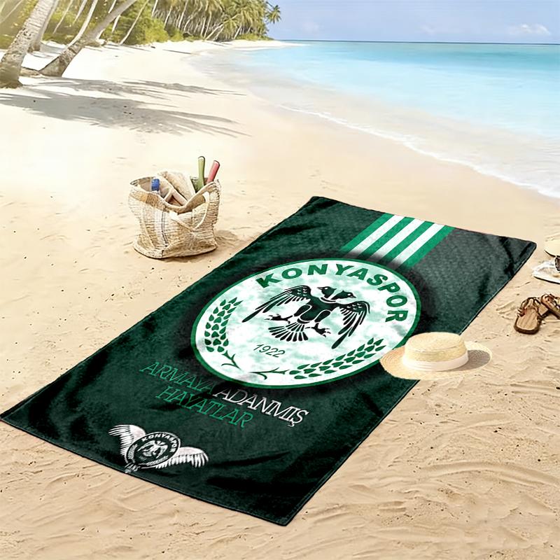 Kocaelispor Kulb Print Beach Towel Large Soft Quick Dry Towel For Beach Camping Swimming