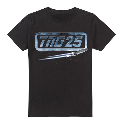 Star Trek Mens The Next Generation 25 Enterprise T-Shirt
