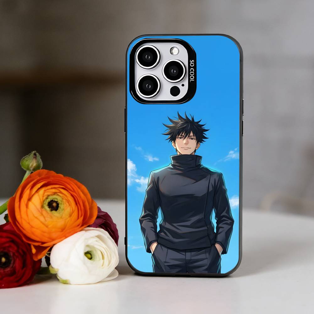Anime Jujutsu Kaisen  Phone Case For iPhone 17,16,15,14,13,12,11 Plus,Pro Max,XS,Colorful Silver Phone case Funda Cover