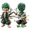 ONE PIECE  Набор из 6 шт. Аниме 12-15 см Монки Д. Луффи Q-Версия ПВХ Модель Настольное Украшение для Автомобиля Подарок на День Рождения Рождество для Детей Игрушки