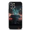 Sports Car JDM Tokyo Drift For iPhone 11 12 13 15 14 Pro Max Phone Case X XR XS 7 8 Plus SE 2020 Luxury Black Soft Cover Funda