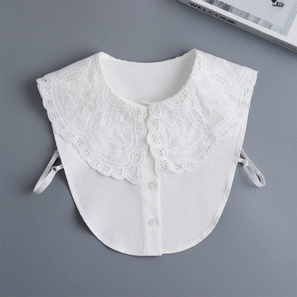 Removable Shirt Collar Vintage White Detachable Collar Vintage Collar Cotton For Blouse Weddings Shirt
