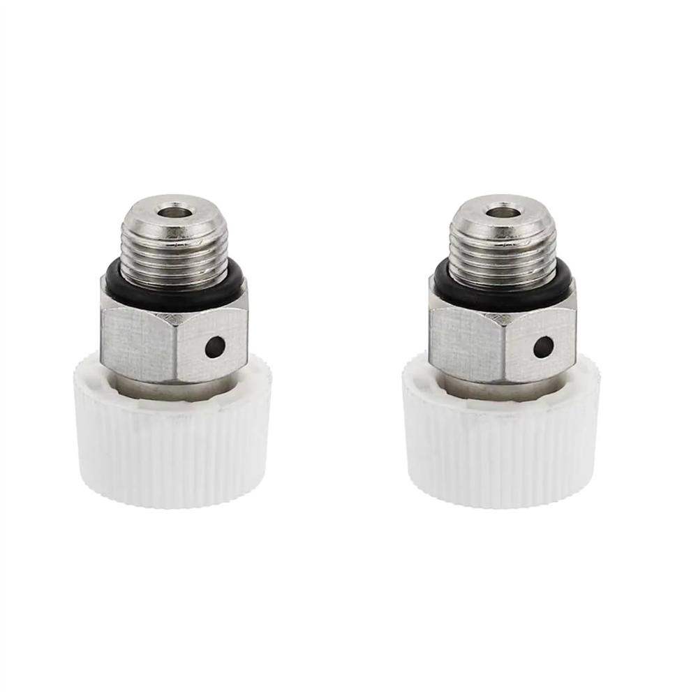 1/8 "1/4" 3/8 "1/2" 3/4 "heating Radiator Ventilation Male Thread Silver Plated Nickel air Plumbing Accessories