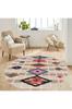Rovigo Home Washable Round Printed Carpet RHM7112