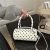 Новая летняя сумочка маленькая сумка сумка женская премиум в горошек нишевая сумка-подушка на одно плечо сумка-мессенджер