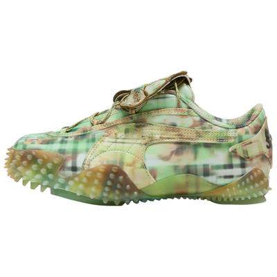 Collina Strada x Mostro Кроссовки женские с принтом по всей поверхности Зеленый Газированное яблоко Розовый 401823-01