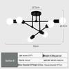 Creative American Multi-Branch Ceiling Chandelier for Living Room and Bedroom