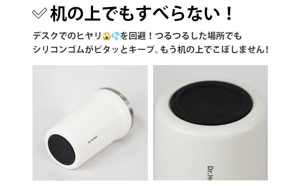 Японская лимитированная бутылка для воды из нержавеющей стали, корейский стильный стакан, 354 мл, в комплекте крышка с трубочкой Dr.HOWS (Доктор Хаус) Холод/Жара (Серый)