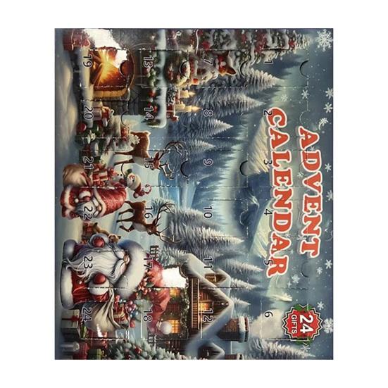 Рождественский адвент-календарь Yousheng Gnome 2024, 24 гнома, украшения, праздничный отсчет, декор, волшебные гномы, коллекционные игрушечные фигурки, украшение для детей