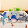 Aquarium Cute Seal Whale Plush Toy Simulated Little Turtle Furry Rag Doll Birthday Gift