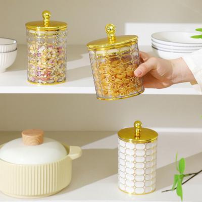 1/3 шт. Банка для хранения Контейнер для хранения продуктов с крышками с резиновой герметизацией Свежесть Штабелируемый Широкое отверстие Кухонная банка для хранения