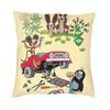 Cute Happy Mole Krtek Nordic Throw Pillow Covers Home Decorative D Printing Custom Cartoon Little Maulwurf Car Cushion Case