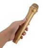 Simulated Microphone ABS Lightweight Rlistic Handheld Mic Prop for Speech Practice Cosplay Photography