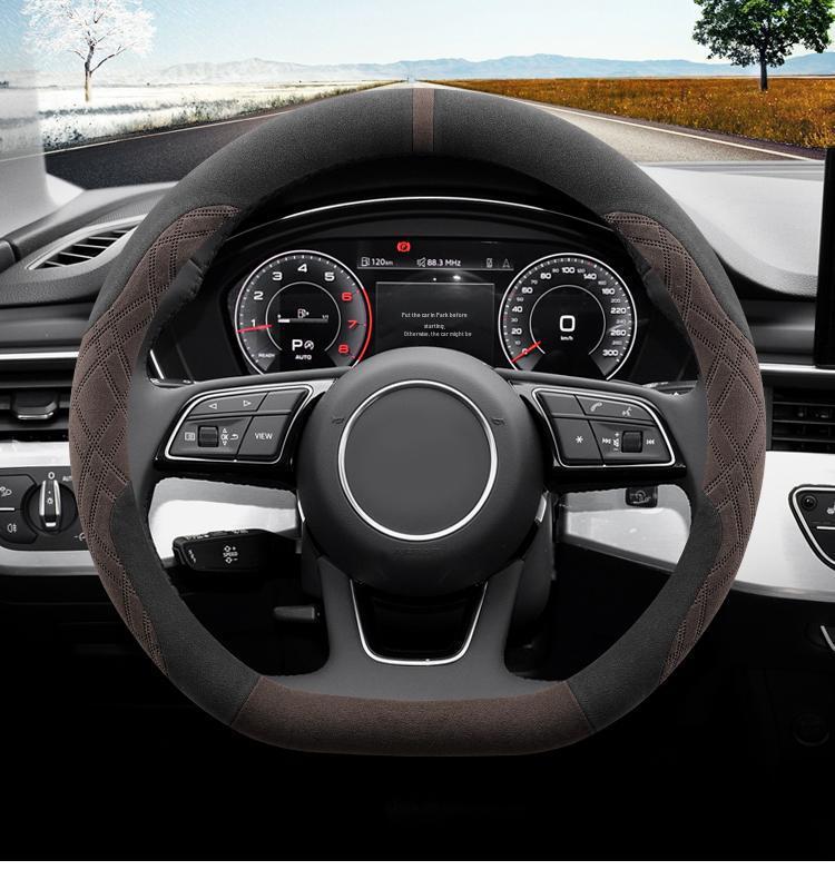 Чехол на руль Changan Hunter K50 2025: Зимний Ультратонкий, Нескользящий, Впитывающий пот Флок
