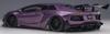 AUTOart Liberty Walk Lamborghini Aventador Limited Edition Metallic Purple VIOLA SE30 Carbon Black Cap готовый продукт 79242 1/18 LB-WORKS /