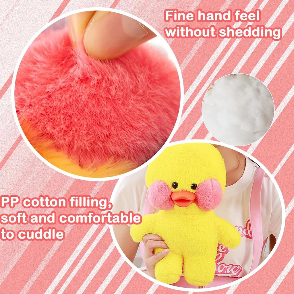 Мягкая игрушка-утка, милая плюшевая мягкая утка, 30 см, плюшевая кукла, корейская интернет-знаменитость, поддерживает гиалуроновую кислоту, маленькая кукла-утка, подарки-сюрпризы для детей