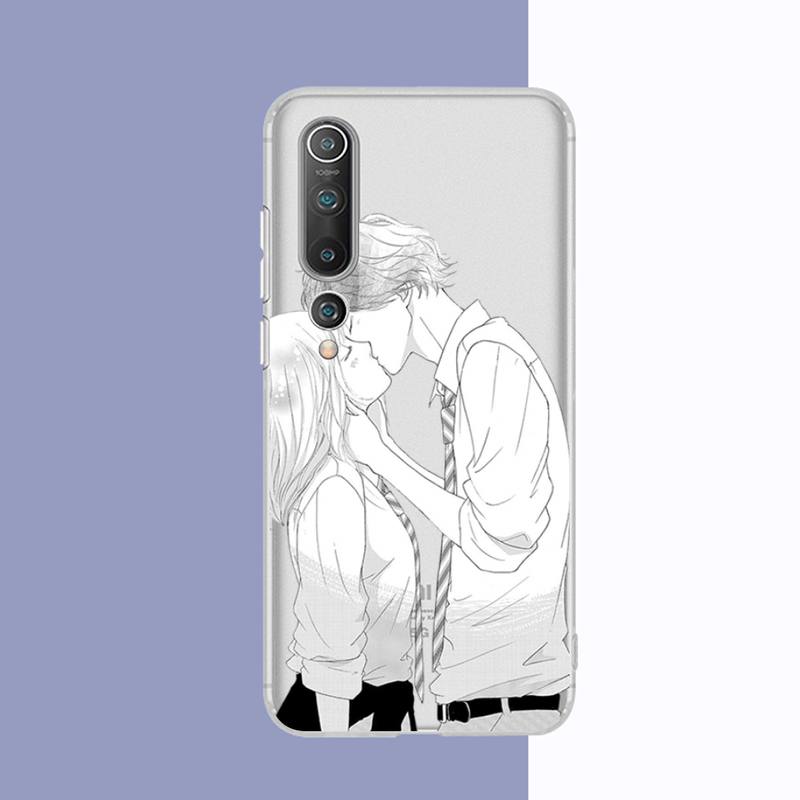 Чехол для телефона с милым аниме Ao Haru Ride Love для Samsung S20 S10 lite S21 plus для Redmi Note8 9pro для Huawei P20 Clear Case