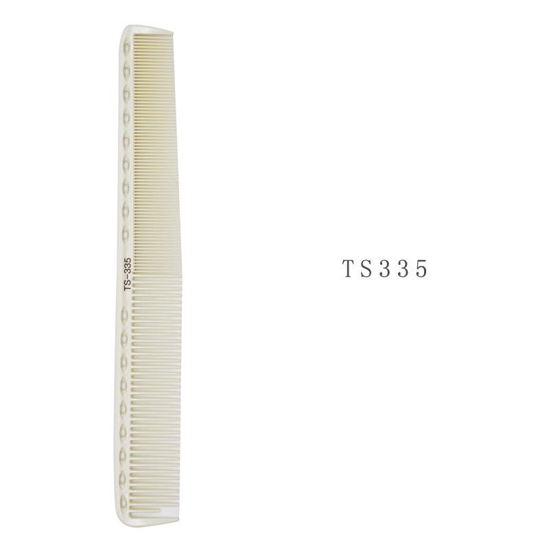 Anti-Static Haircut Comb with Laser Engraved Ruler for Men and Women - Flat Head & Pointed Tail