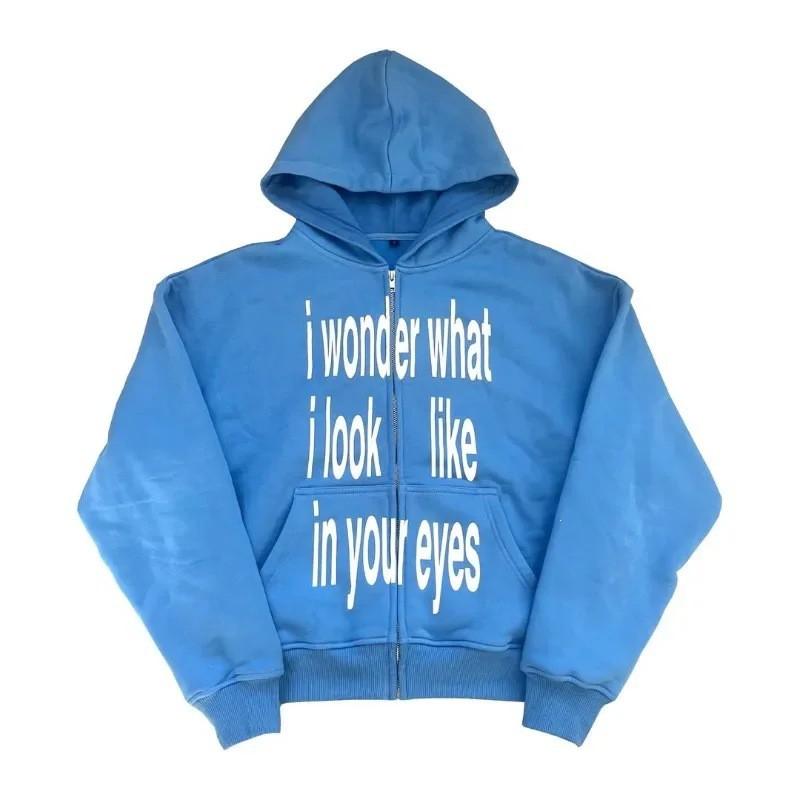 2025 Streetwear Retro Hip Hop 3D Print Gothic Punk Hoodie Unisex Loose Fit