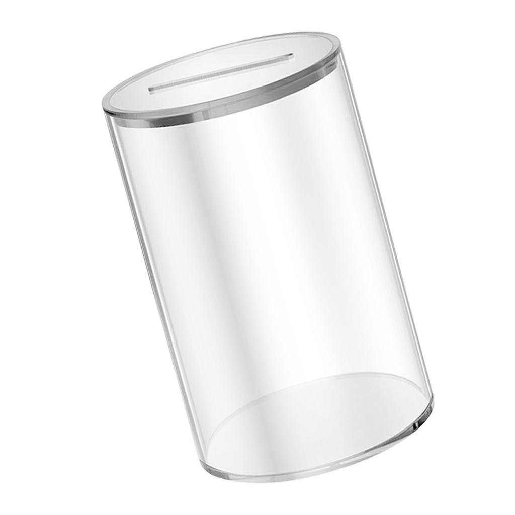 Акриловая копилка для денег, прозрачная копилка, копилка для легкого отслеживания и доступа для всех возрастов, подростков и детей