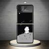Мультяшный Милый Маленький Кролик Чехол для Телефона Для Samsung Galaxy Z Flip 7 6 5 4 3 5G Чехол ZFlip7 ZFlip6 ZFlip4 ZFlip5 ZFlip3 Coque Fund