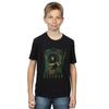 DC Comics Boys Aquaman Framed Trident T-Shirt