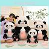 Cute Milk Panda Bottle Plush Toy Cartoon Doll Girls Kids Sleeping Companion Gift