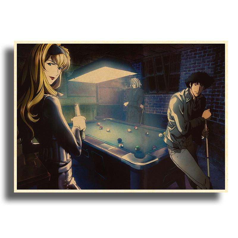 Cowboy Bebop Wall Decor Poster Wall Art Picture Wall Decor Canvas Painting Living Room Home Decoration Print Room Decor