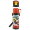 Skater Children's Water Bottle, 2-Way, 470ml (Direct Drink) or 430ml (Cup), Disney Cars 24, Boys, Stainless Steel, Insulated, Lightweight, Sports