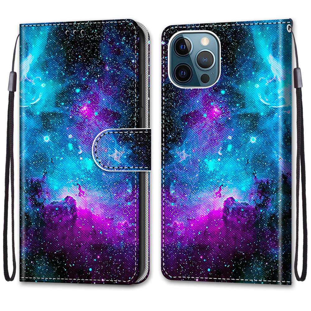 Модный кожаный флип-чехол для Iphone 14 Pro Max 14plus 14pro, персонализированный расписной кошелек, держатель для карт, подставка, обложка книги