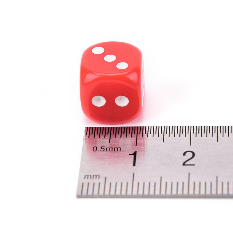 10 шт./компл., стандартный набор высококачественных кубиков 12*12*12 мм, набор D6, акрил для игр