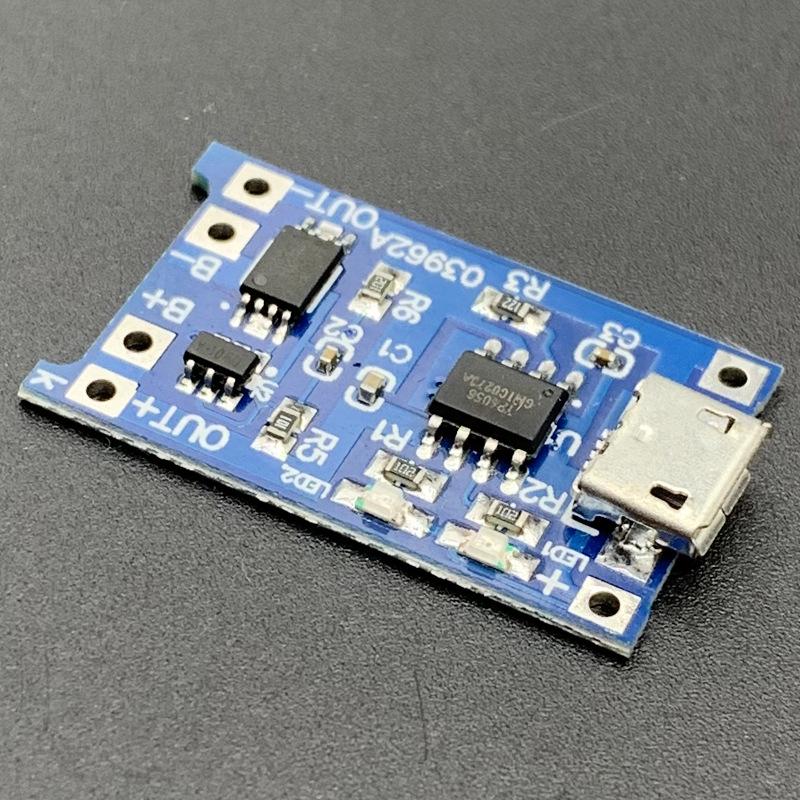 TP4056 USB 1A Зарядное устройство и модуль защиты от перезаряда литиевых батарей для 18650