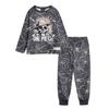 One Piece Boys Logo Long-Sleeved Long Pyjama Set